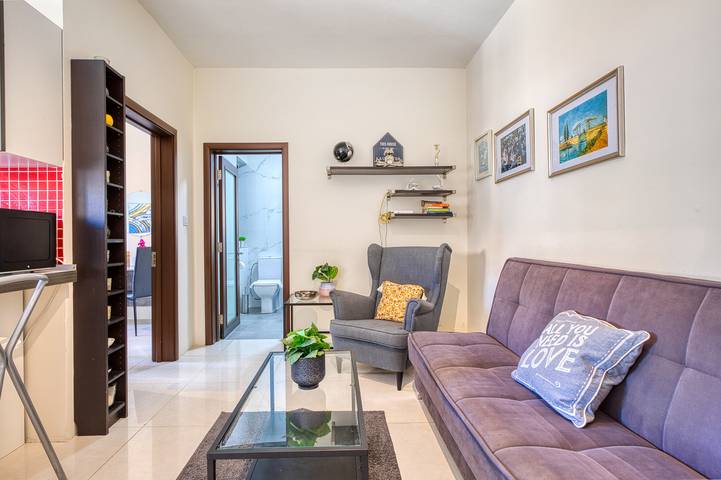 Appartement de vacances pour 3 personnes, avec balcon
