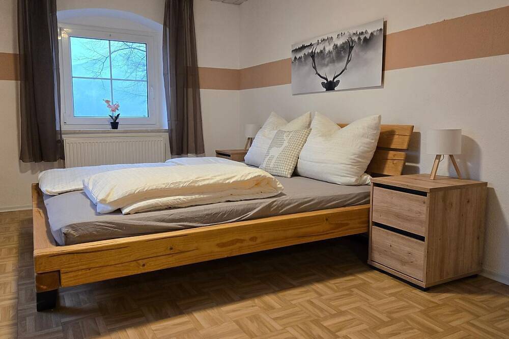 Ganze Wohnung, Ferienwohnung mit 130 m2 Wohnfläche für bis zu 6 Personen in Hohenwarth, Ostbayern