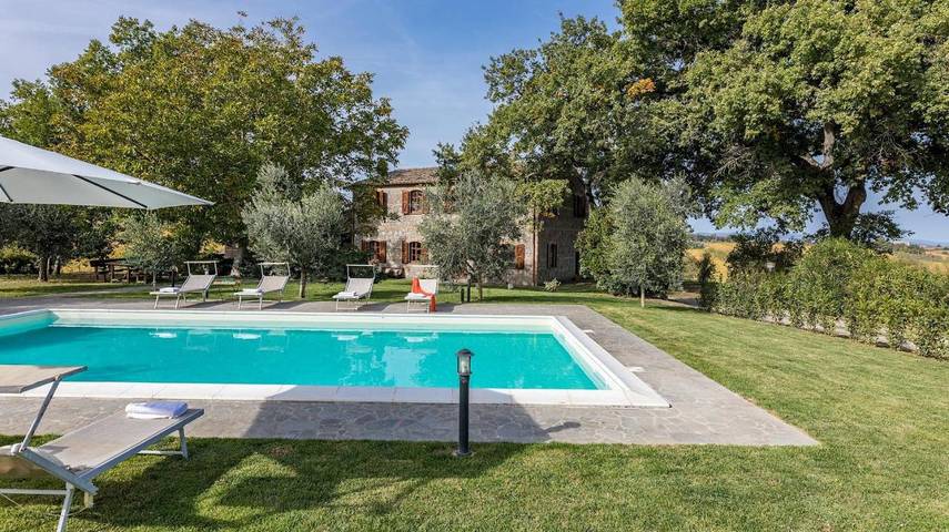 Villa per 9 persone, con giardino e piscina in Orvieto