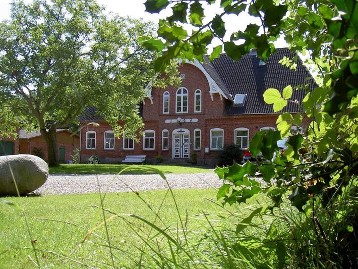 Gemütliches Blockhaus auf historischem Dreiseithof - Ferienhaus Ströh in Steinberg, Schleswig-Flensburg