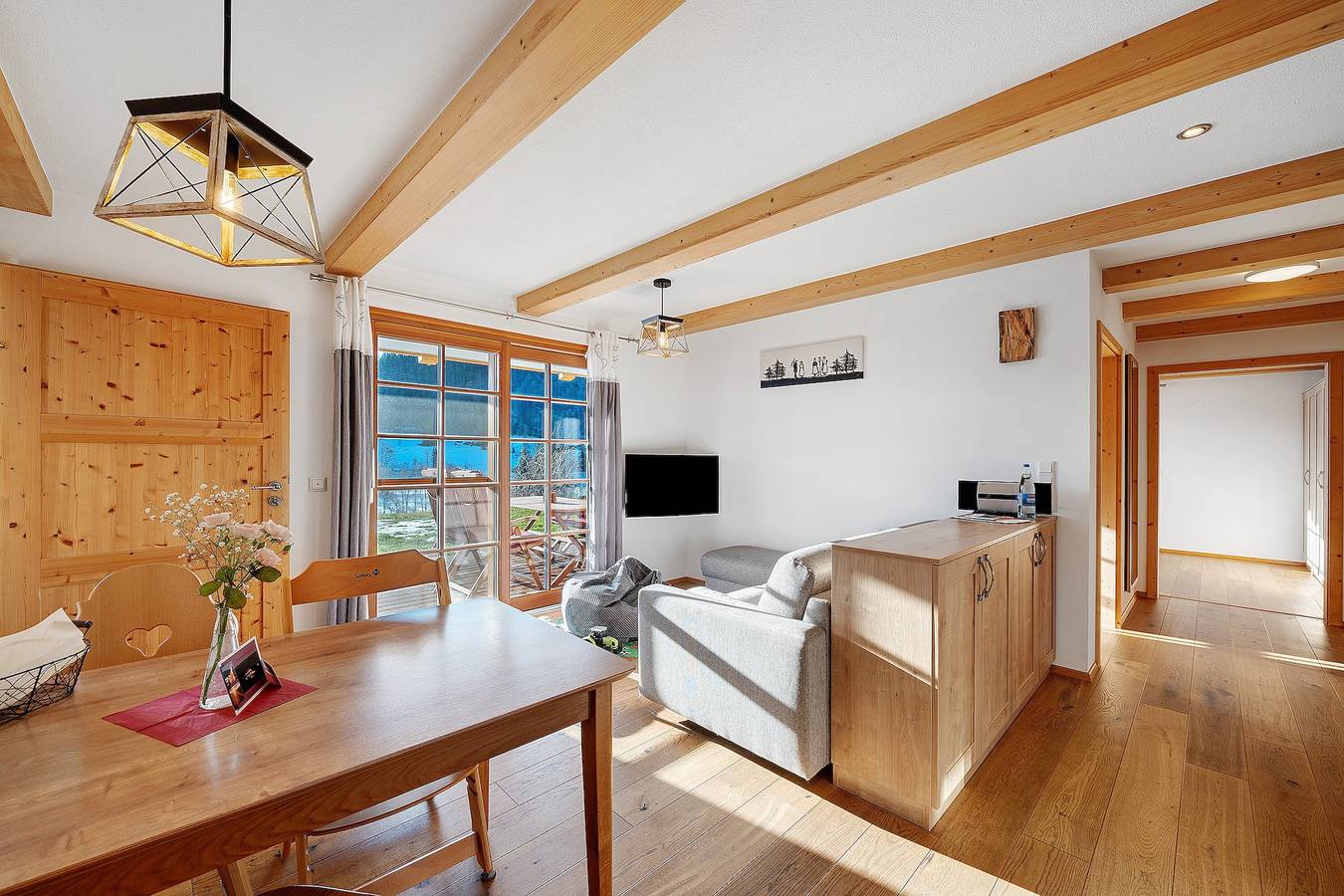 Ganze Wohnung, Ferienwohnung 'Holzfäller' mit privater Terrasse, Gemeinschaftsgarten und Wlan in Raitenbuch (Lenzkirch), Lenzkirch