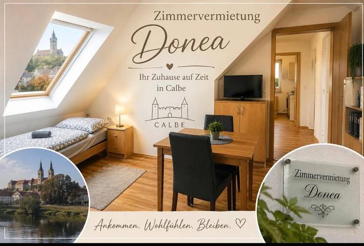 Ferienwohnung für 2 Personen, mit Terrasse in Calbe (Saale)