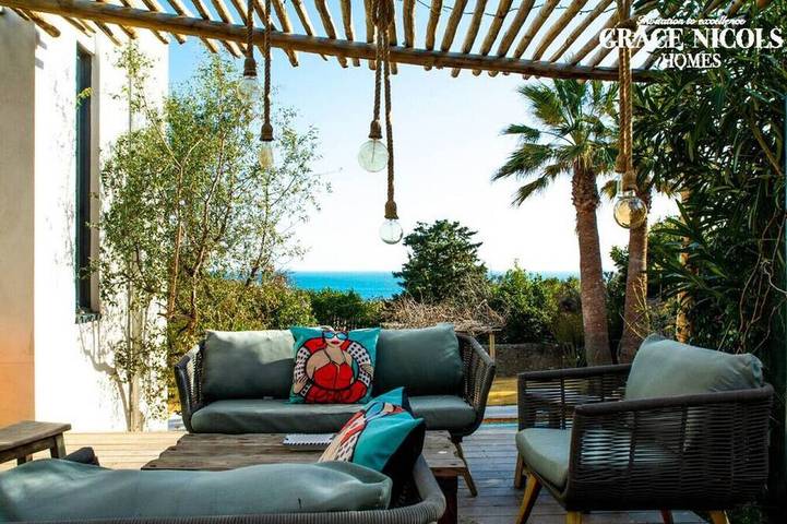 Villa pour 7 personnes, avec balcon