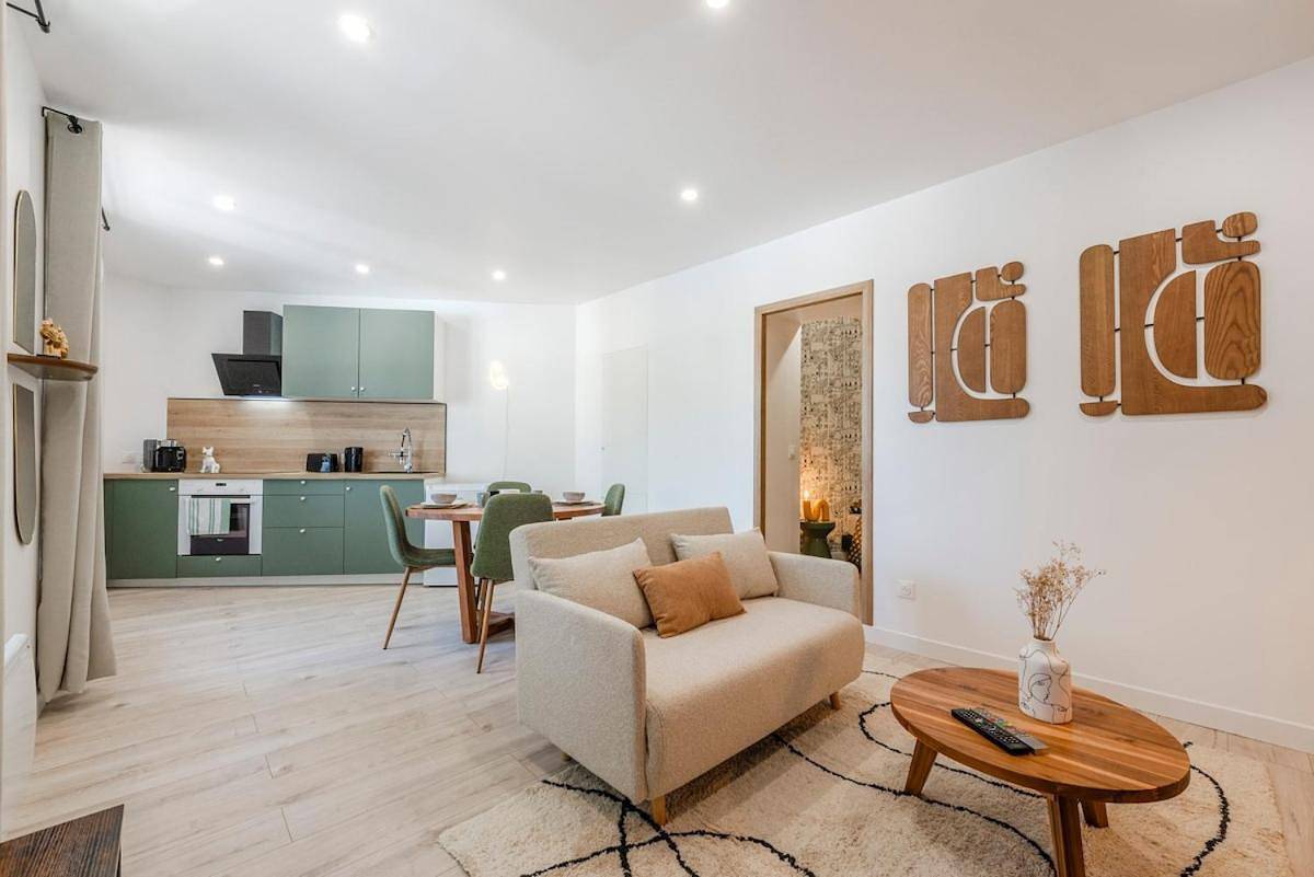 Appartement entier, Le Nid Urbain - Center - Ground floor in Meaux, Seine-et-Marne