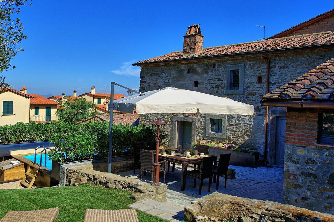 Casa La Fonte in Cortona, Provincia di Arezzo