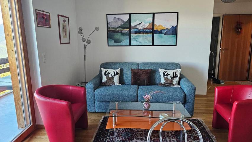 Gîte pour 4 personnes, avec terrasse et vue dans Nax - 2