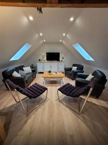 Gîte pour 6 personnes, avec terrasse à Ablon