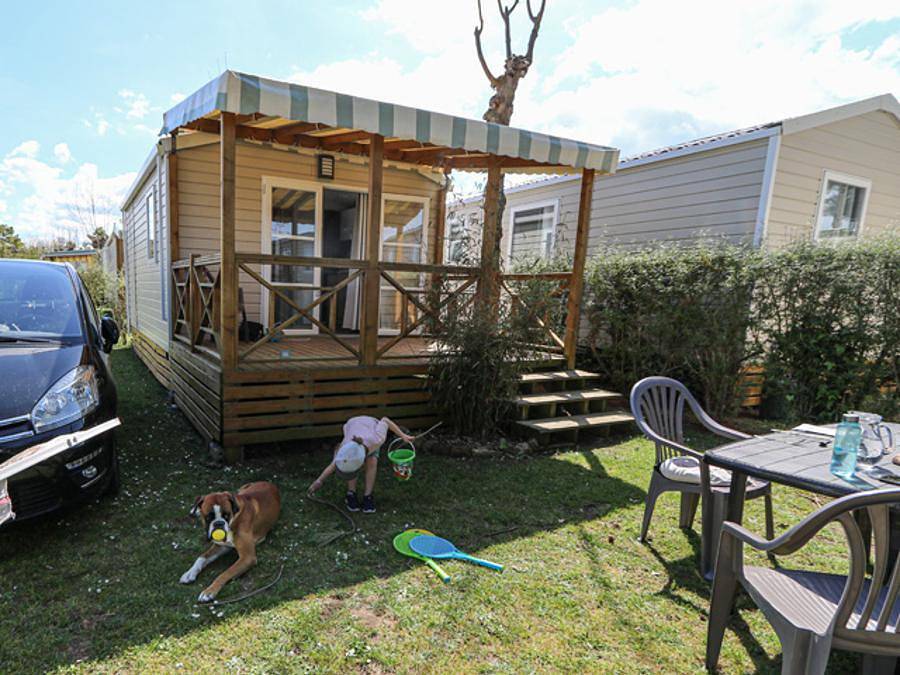Camping Mirabel Les Mielles - Mobilhome 3 personas - 1 habitación in Saint-Cast-le-Guildo, Región de Dinan