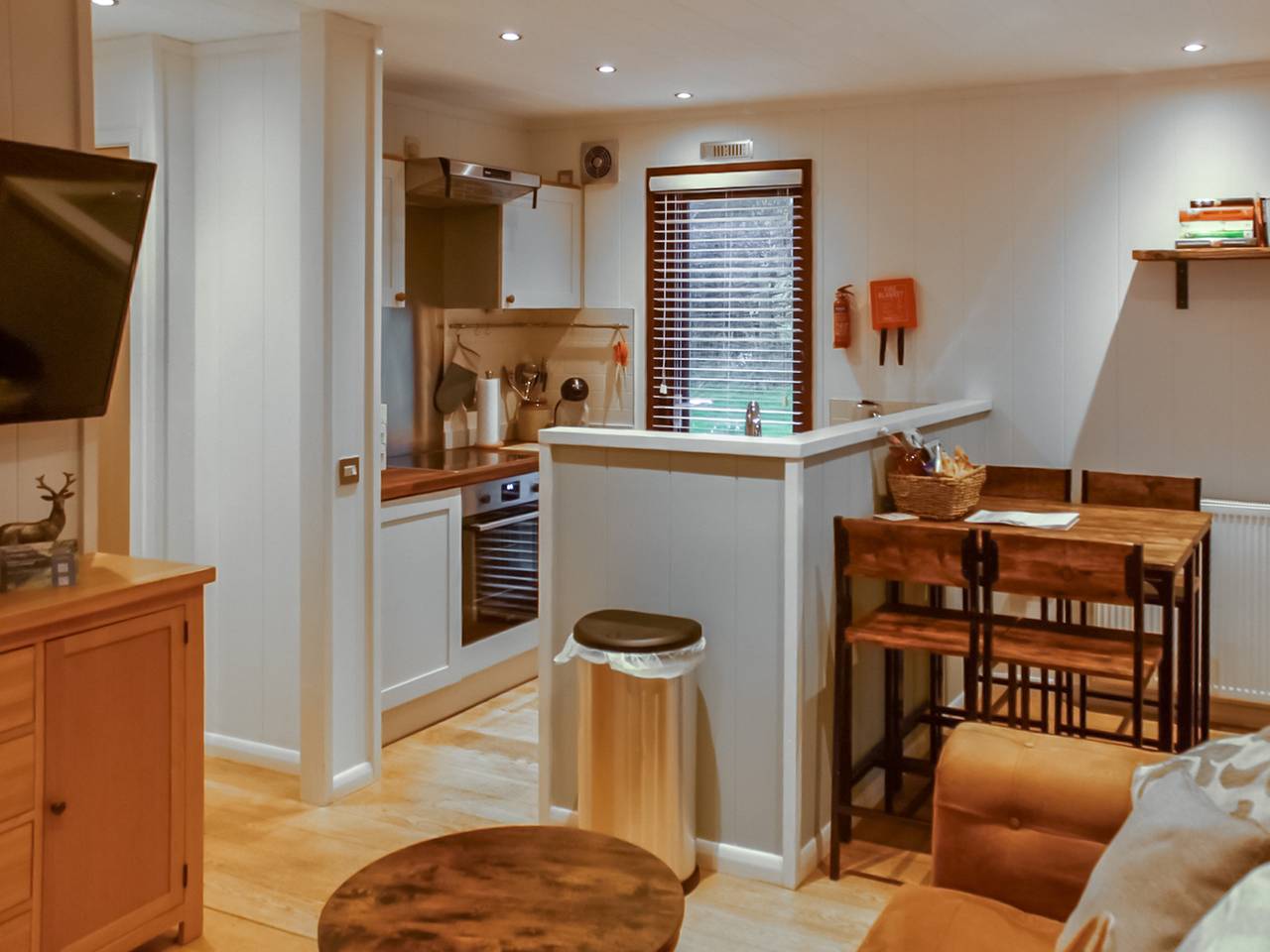 The Wooden Lodge in Herefordshire