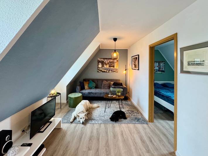 Ferienwohnung für 3 Personen, mit Balkon und Ausblick in Vollerwiek - 3