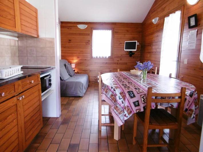 Chalet pour 6 personnes, avec jardin, animaux acceptés dans les Landes - 3