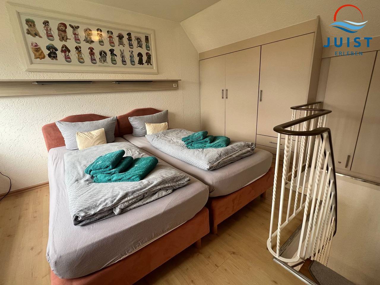 Apartamento entero, Hundefreundliche Maisonette mit Sonnenterrasse in Strandnähe. in Juist