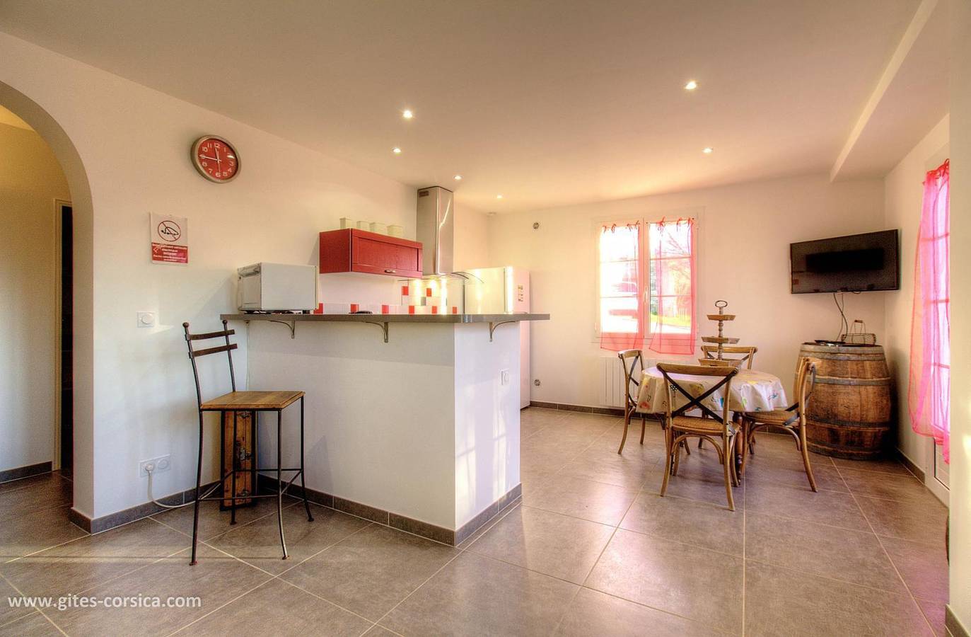 Gemütliche Gite mit Parkplatz und Terrasse in der Nähe des Stadtzentrums in Aregno, Calvi und Umgebung