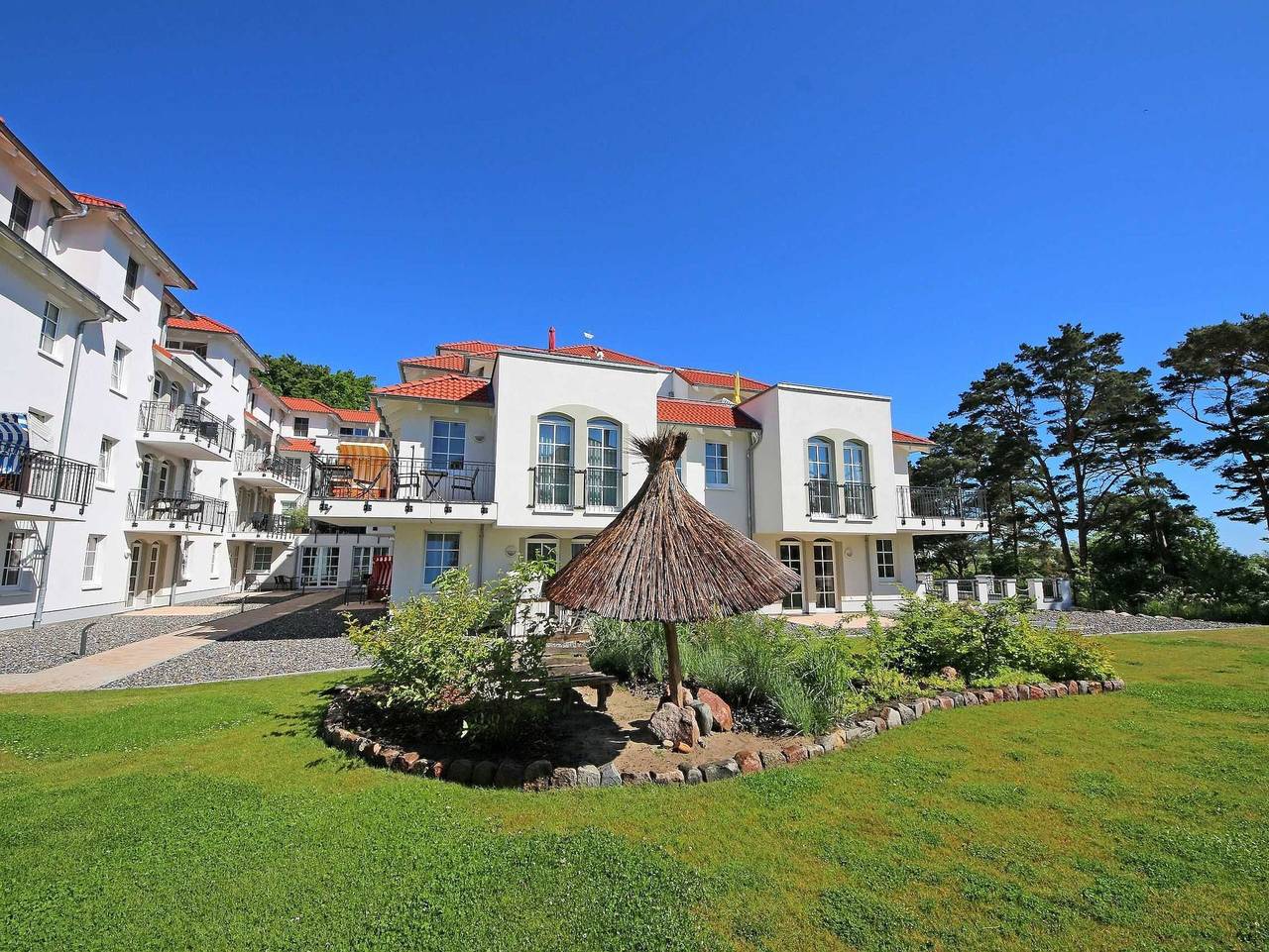 F: Haus Meeresblick A 0.04 Weiße Düne mit Terrasse in Baabe, Rügen