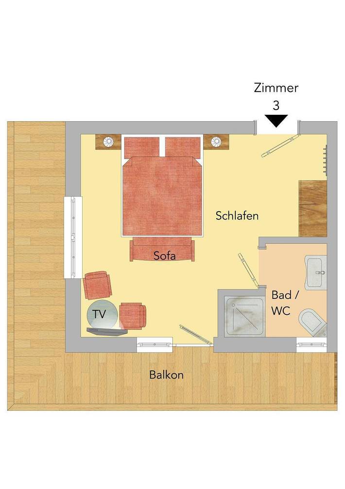 Ferienwohnung für 2 Personen, mit Terrasse und Sauna sowie Garten, mit Haustier in Maria Alm - 4