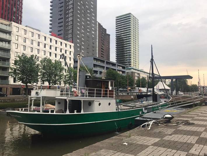 Boot voor 8 personen, met Terras in Rotterdam