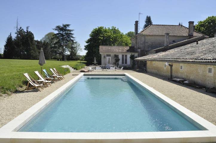 Location de vacances pour 7 personnes, avec jardin et piscine à Lorignac - 4