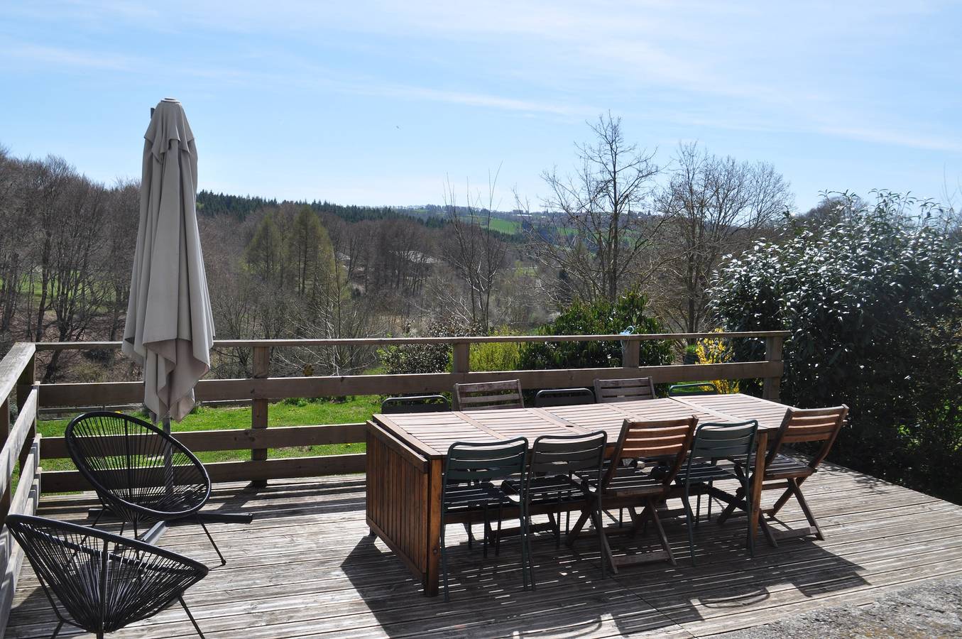 Gîte "les2chouettes.fr" – Ferienhaus für 11 bis 13 Personen im ruhigen Weiler in Curan, Aveyron