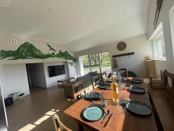 Location de vacances pour 12 personnes, avec jardin et vue à Aramits - 2