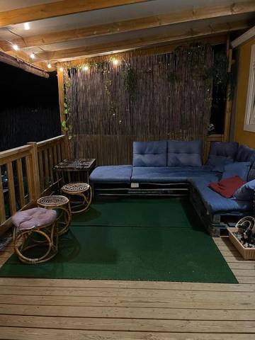 Casa de vacaciones para 2 personas, con vistas y terraza, Se admiten mascotas en Las Vegas (Madrid)