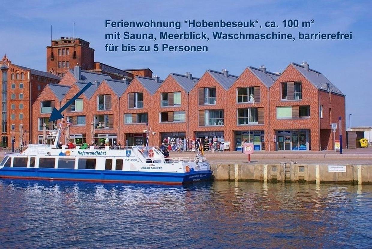 Apartamento vacacional entero, Hobenbeseuk mit Sauna in Wismar, North-West Mecklenburg (Wismar region)