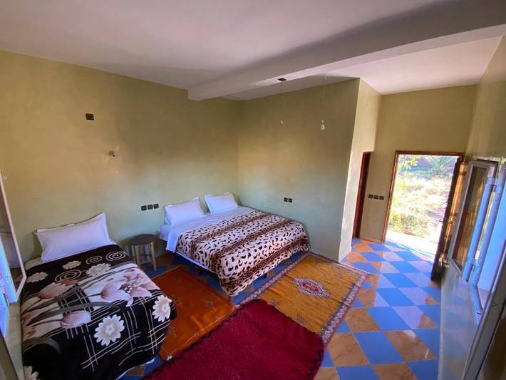 Tente pour 4 personnes, avec vue et jardin, animaux acceptés au Maroc - 3