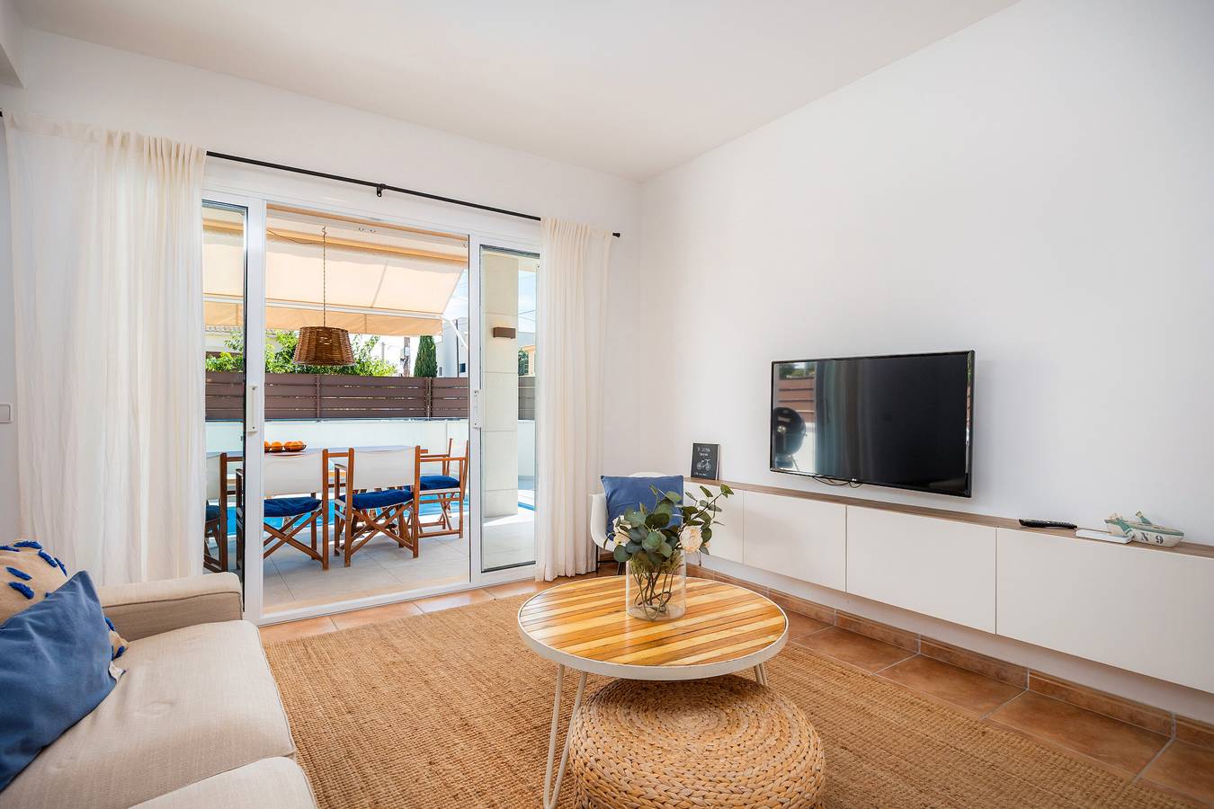 Ferienhaus 'Es Reco' mit privatem Pool, Wlan und Klimaanlage in Sa Ràpita, Campos