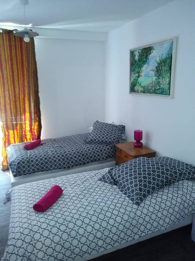 Appartement de vacances pour 8 personnes, avec jardin et vue