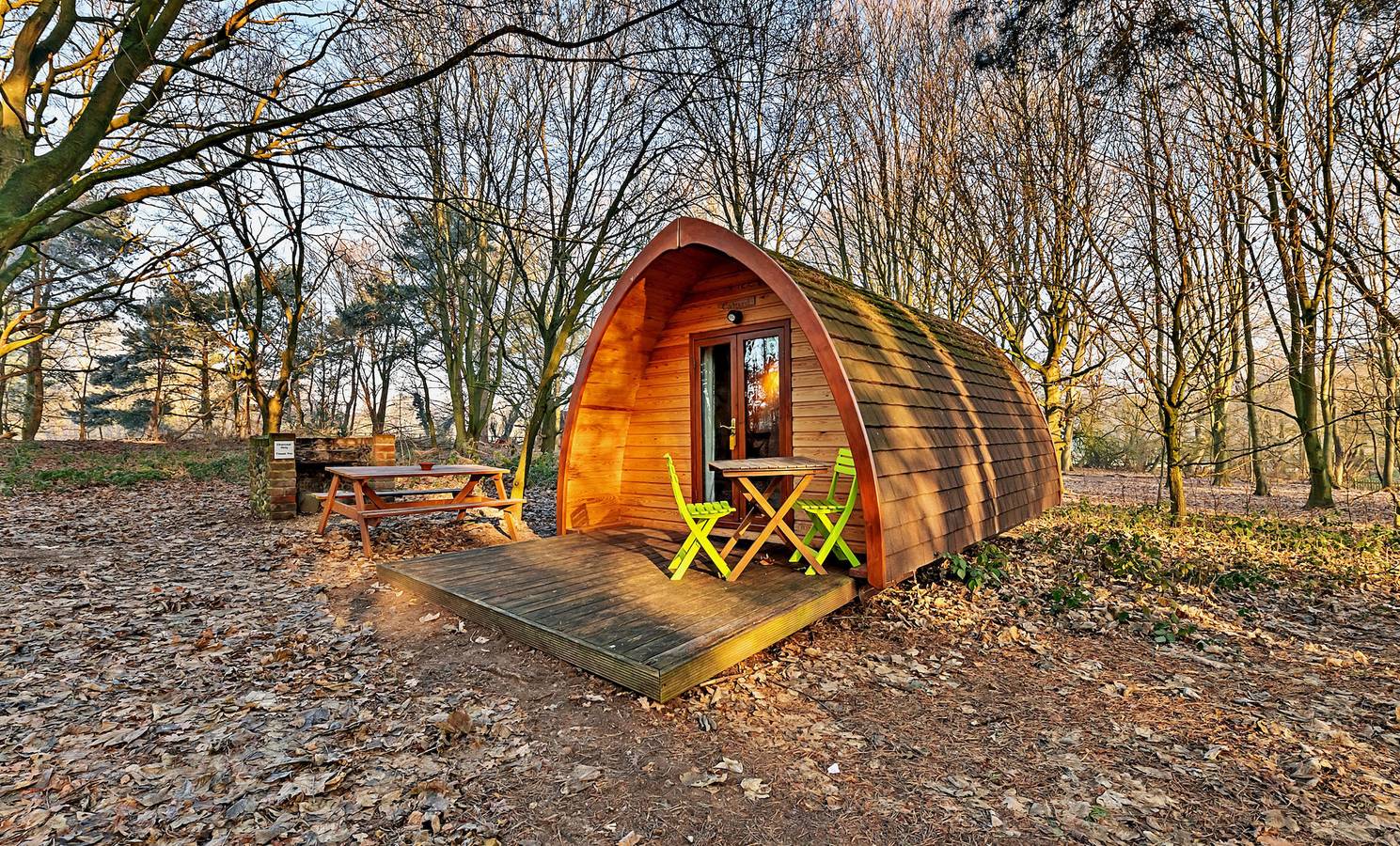 Eadmund Pod in Elveden Forest, Thetford Forest Park