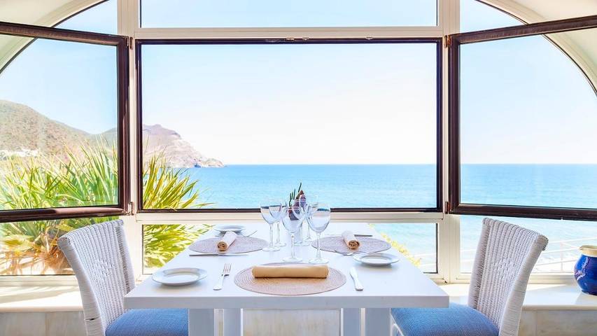 Hotel for 2 people, with Balcony and Terrace as well as Yard and View in San José (Almeria)