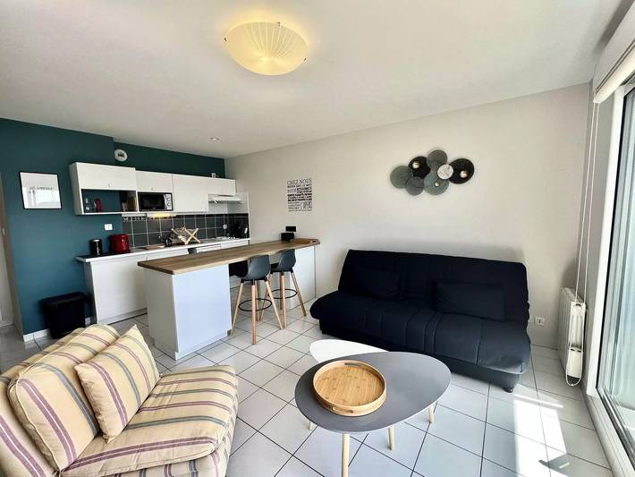 Ganze Wohnung, Etel - Ferienwohnung 2 Zimmer - 42m2 - Wifi- Meerblick in Étel, Côte des Mégalithes