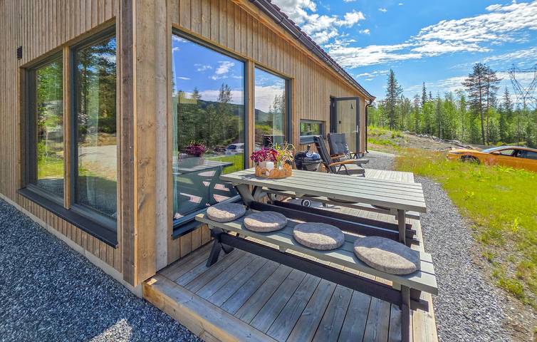 Ferienhaus für 7 Personen mit Ausblick in Gol