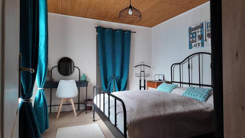 Chambre d’hôte pour 2 personnes, avec jardin et terrasse
