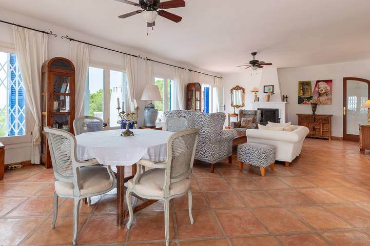 Villa "Renate" mit Meerblick, Privatem Pool & Wlan in Cala d´Hort, Sant Josep de sa Talaia
