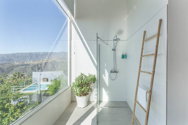 'Villa Bandama Golf Agaete Suite-01' mit Meerblick, WLAN und Klimaanlage in Santa Brígida, Gran Canaria Nord