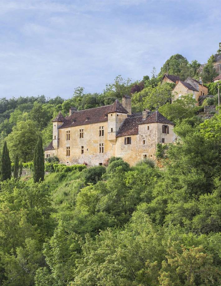 Château pour 8 personnes avec vue in Mauzens-et-Miremont, Périgord Noir