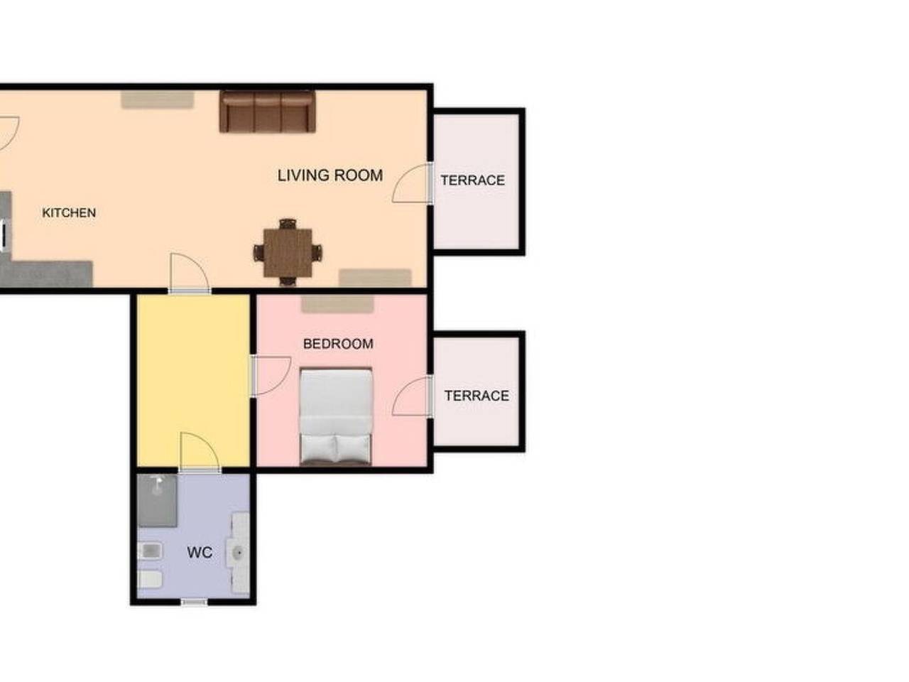 Appartement entier, Appartement de vacances pour 3 personnes in Fermo, Province de Fermo