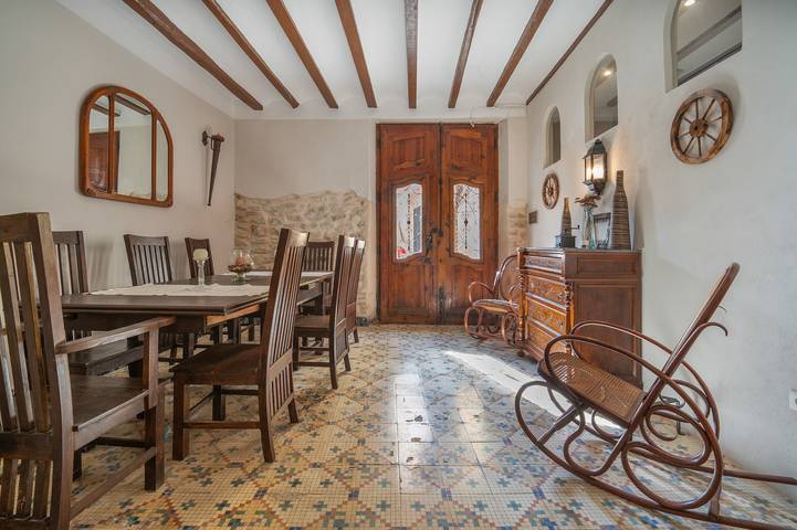 Casa Rural La Creu en la montaña con terraza in Vall de Gallinera, Interior de Alicante