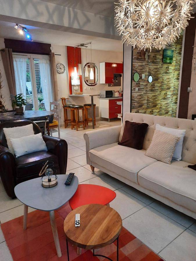 Gîte pour 3 personnes, avec vue et jardin dans Boult-sur-Suippe