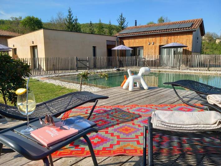 Location de vacances pour 4 personnes, avec piscine et jardin à Pont-du-Casse - 2