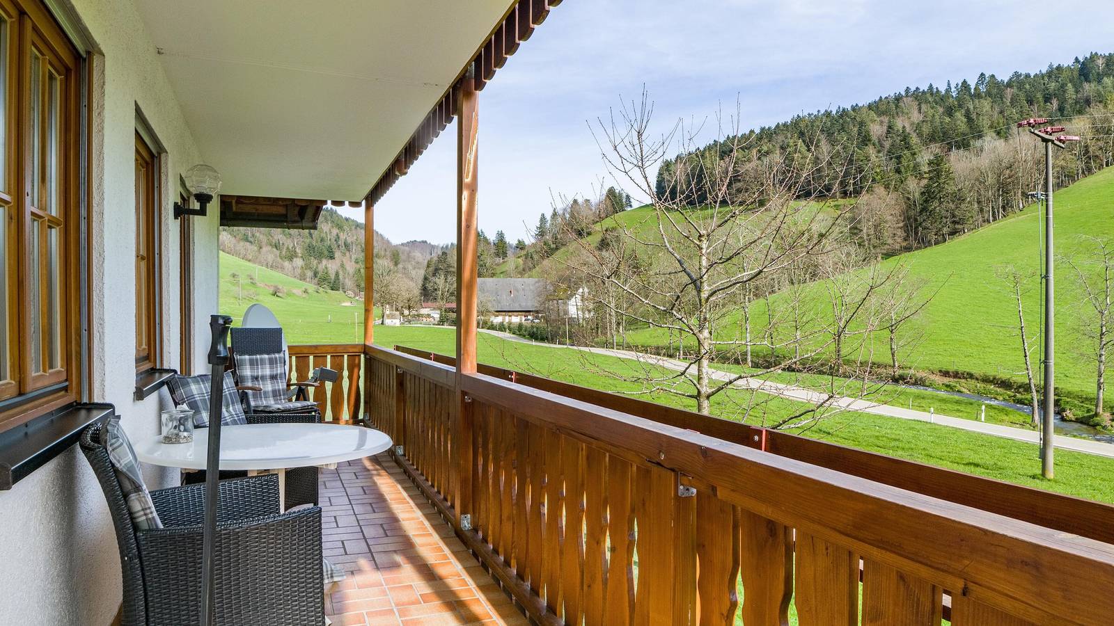Ganze Wohnung, Ferienwohnung Blick ins Tal in Buchenbach, Südschwarzwald