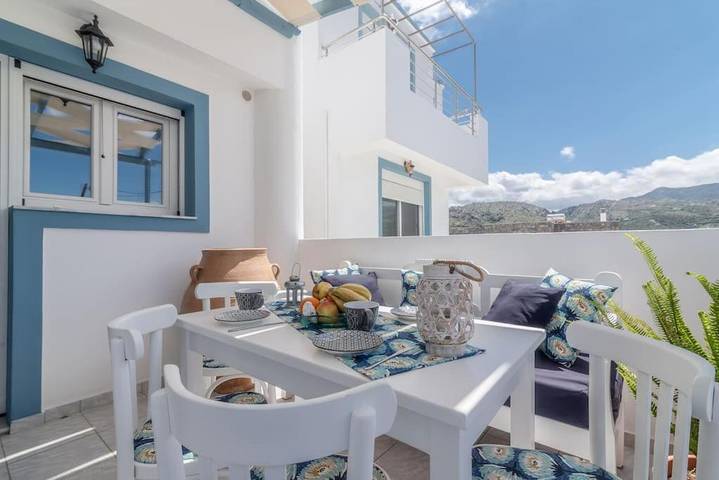 Gîte pour 6 personnes, avec balcon et vue dans Milatos Beach - 3