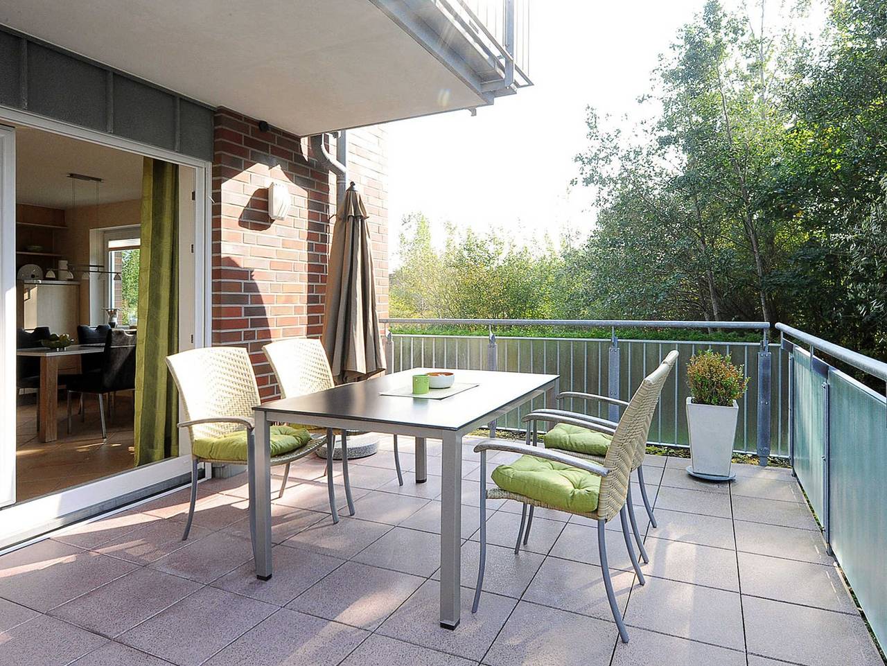 Nordseegartenpark Terrassien - Ferienwohnung Nordseeperle in Bensersiel, Esens
