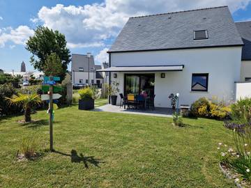 Gîte pour 6 personnes, avec terrasse et jardin à Batz-sur-Mer