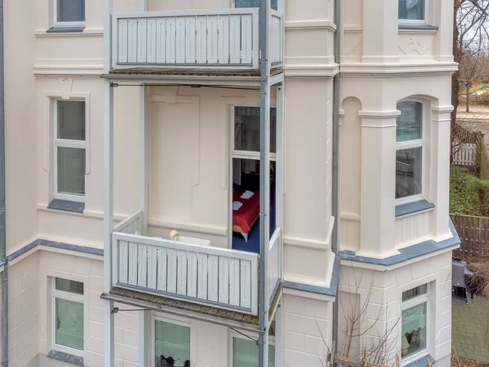 Ferienwohnung für 3 Personen, mit Balkon in Heringsdorf - 2