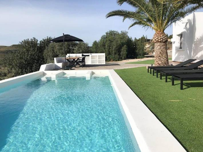 Chalet para 6 personas, con jardín además de piscina y vistas en Cabo de Gata - 3