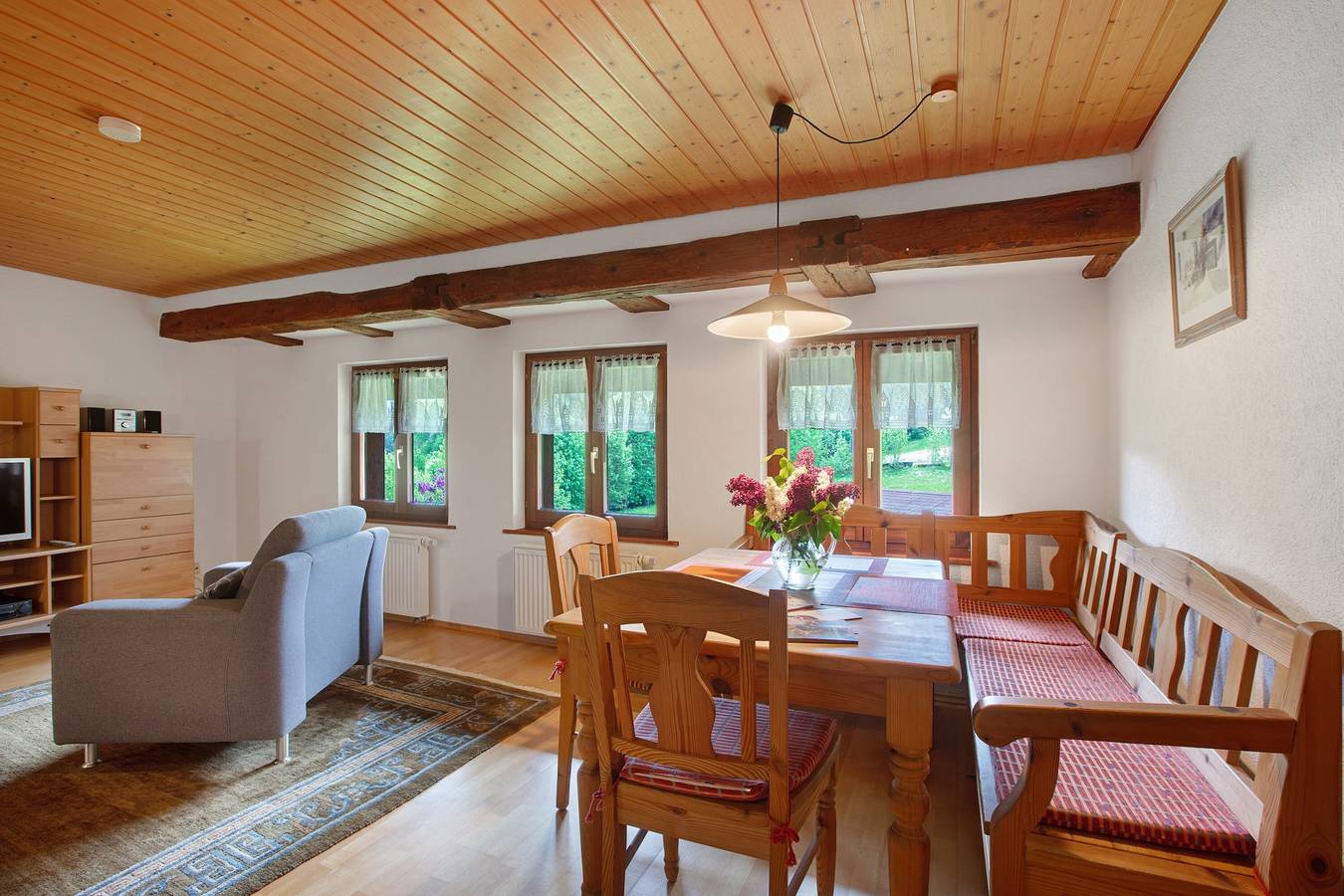 Ganze Wohnung, Haus Silvia - Ferienwohnung mit Privater Terrasse, Privatem Garten und Wlan in Todtmoos, Südschwarzwald