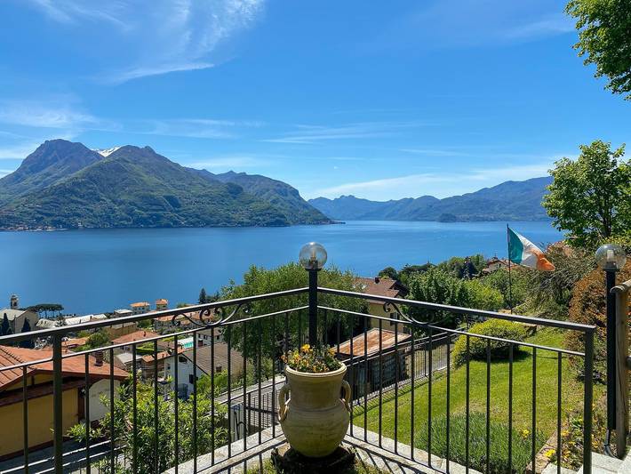 Ferienwohnung für 3 Personen, mit Balkon und Terrasse sowie Garten und Seeblick in Comune di San Siro - 4