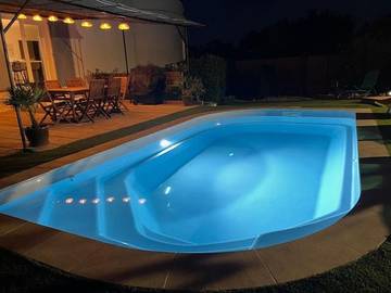 Villa pour 8 personnes, avec piscine ainsi que jardin et vue à Venelles