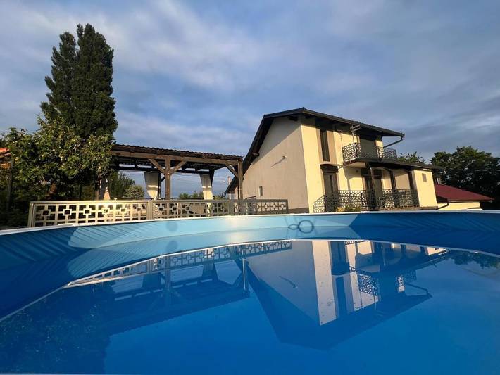 Maison de vacances pour 6 personnes, avec jardin et vue ainsi que piscine et sauna, animaux acceptés - 1